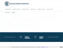 Tablet Screenshot of csaudeboavista.com